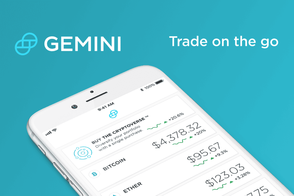 Gemini launches a mobile app to buy and sell cryptocurrencies