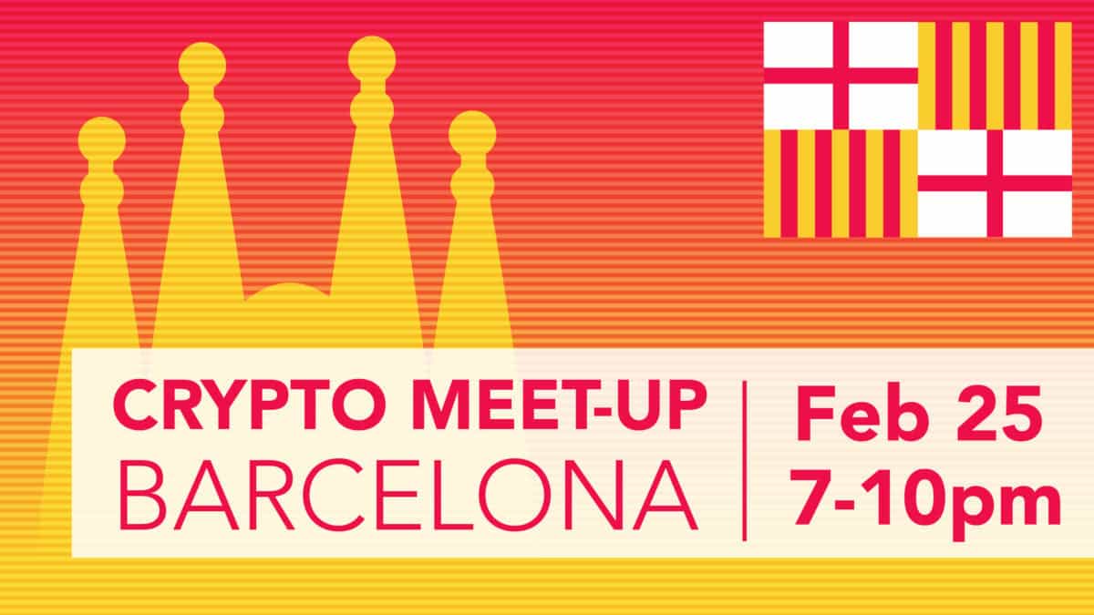 Let's meet in Barcelona in two weeks