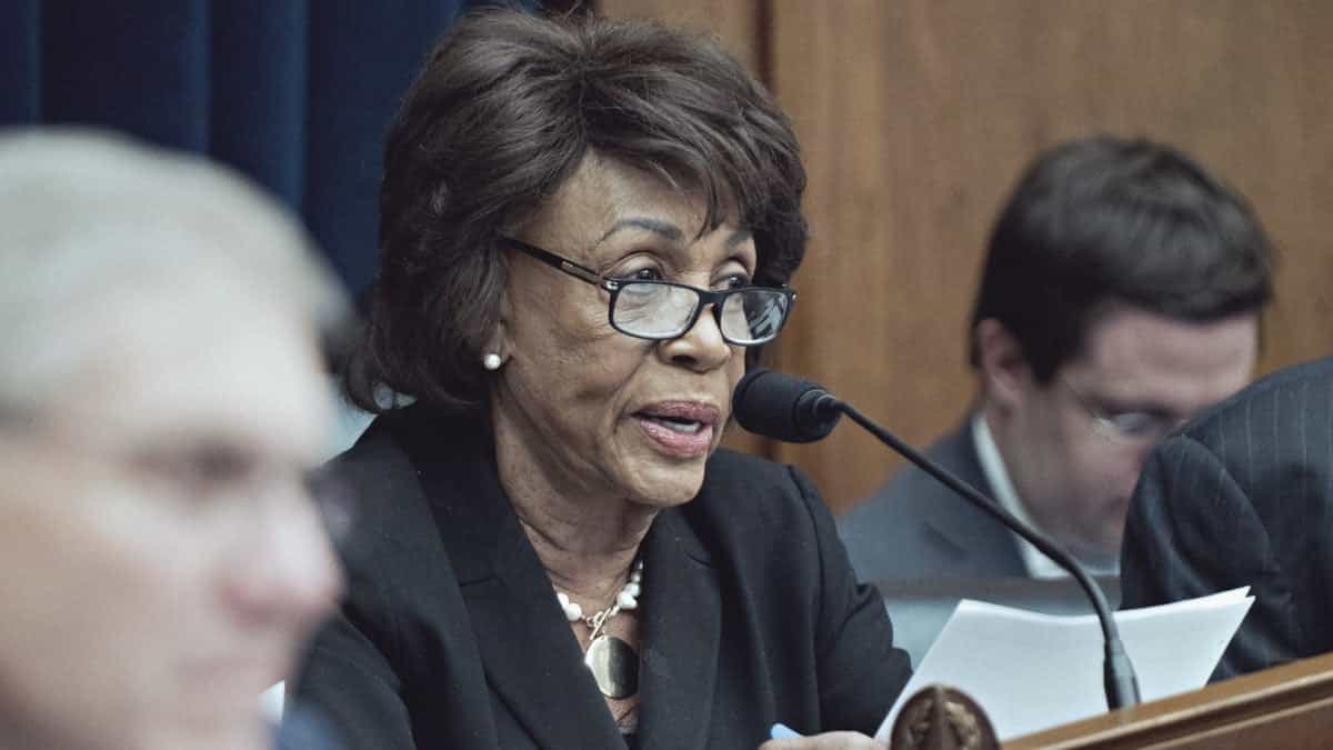 Waters 'disappointed' Bankman-Fried will no longer testify before Congress