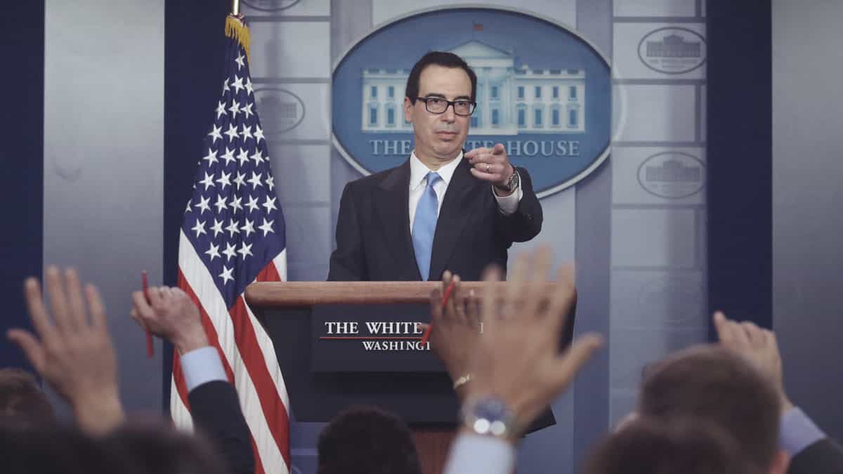 U.S. Treasury Secretary says bad actors utilizing crypto is "national security issue"