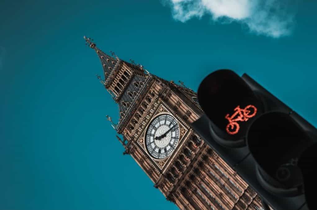 Big Ben towers over the Palace of Westminster.