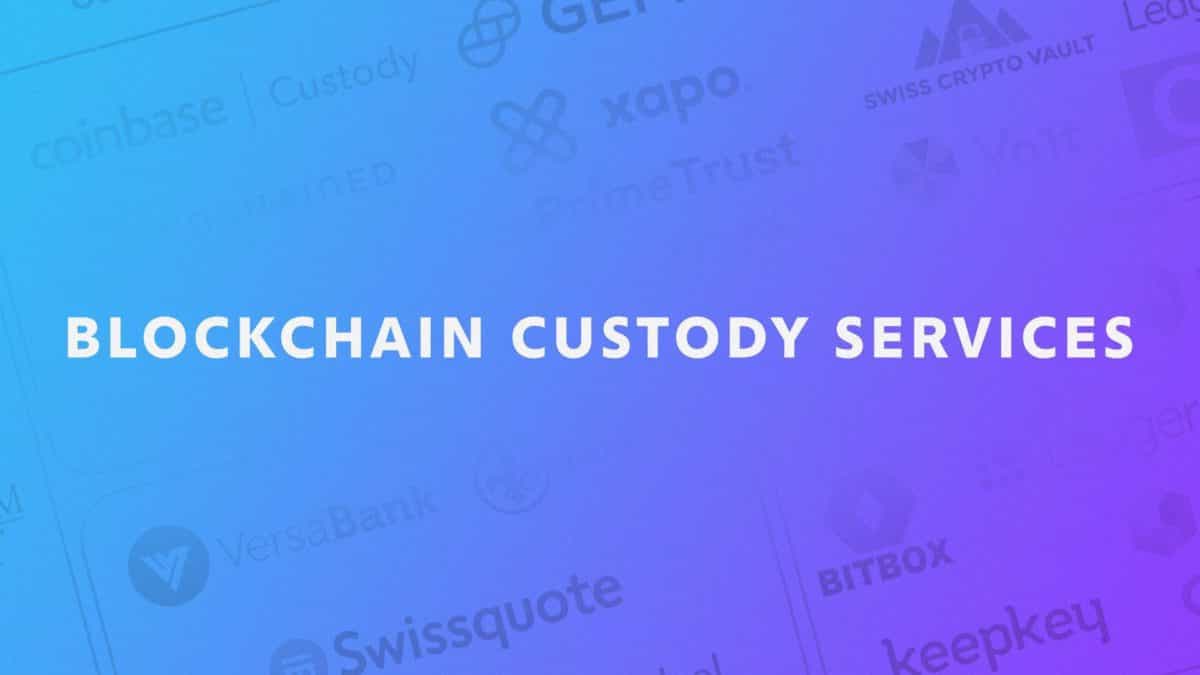 Mapping out custody services across the blockchain ecosystem