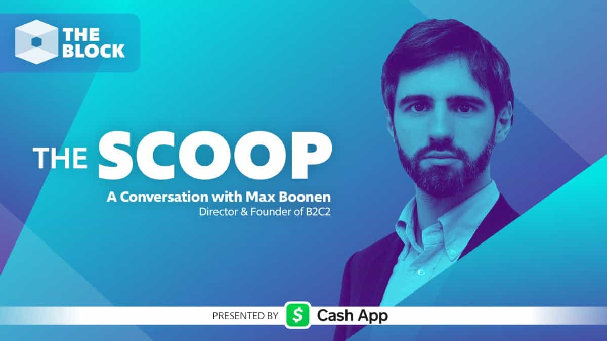 B2C2 founder Max Boonen on the importance of competition amongst OTC liquidity providers, regulatory risk, and institutional investors