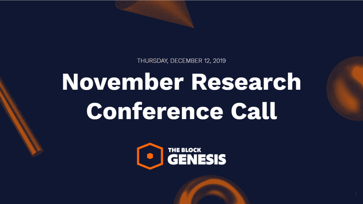 November Analyst Call: Transcript and Recording