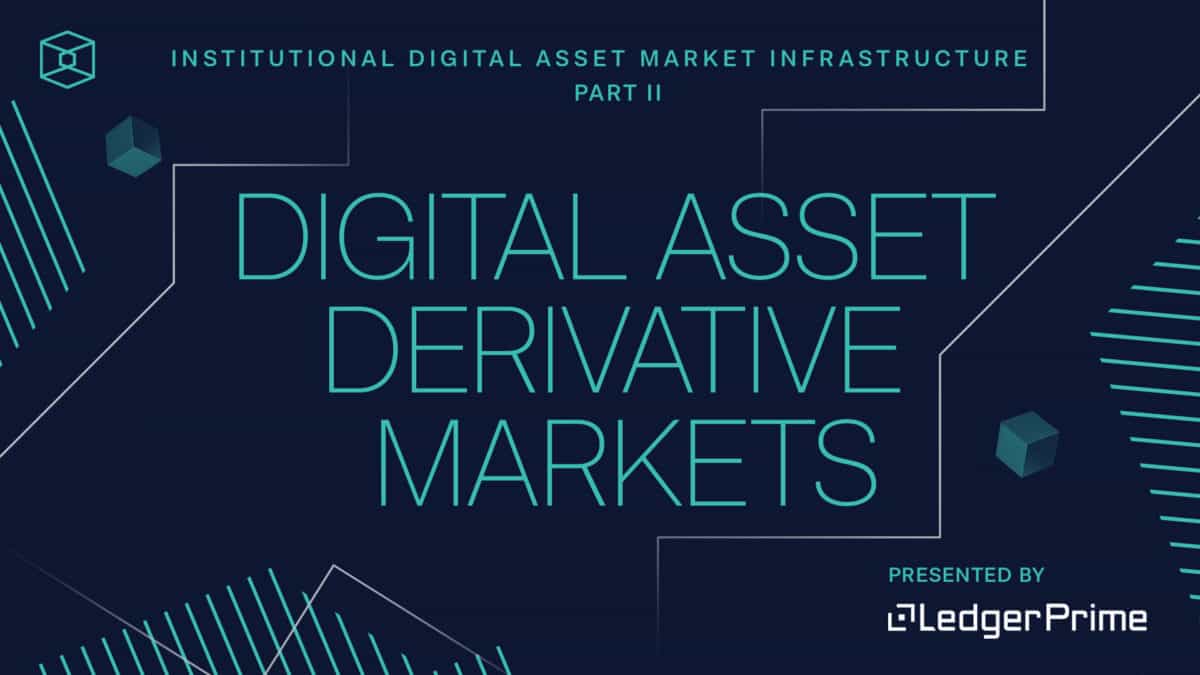 Institutional Digital Asset Derivatives Markets