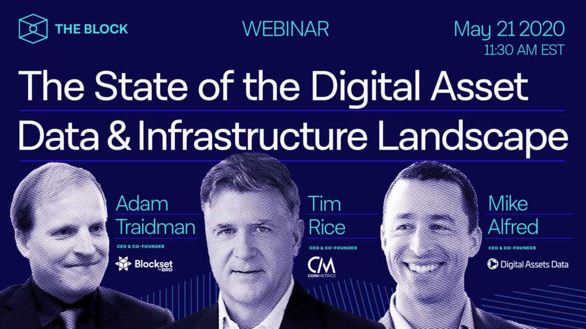 The Block Presents: The State of The Digital Asset Data and Infrastructure Landscape