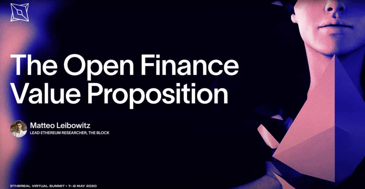Ethereal: Open Finance Value Proposition