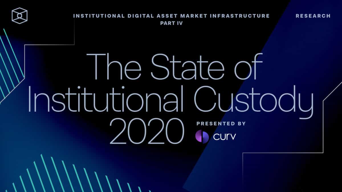 The State of Institutional Custody 2020
