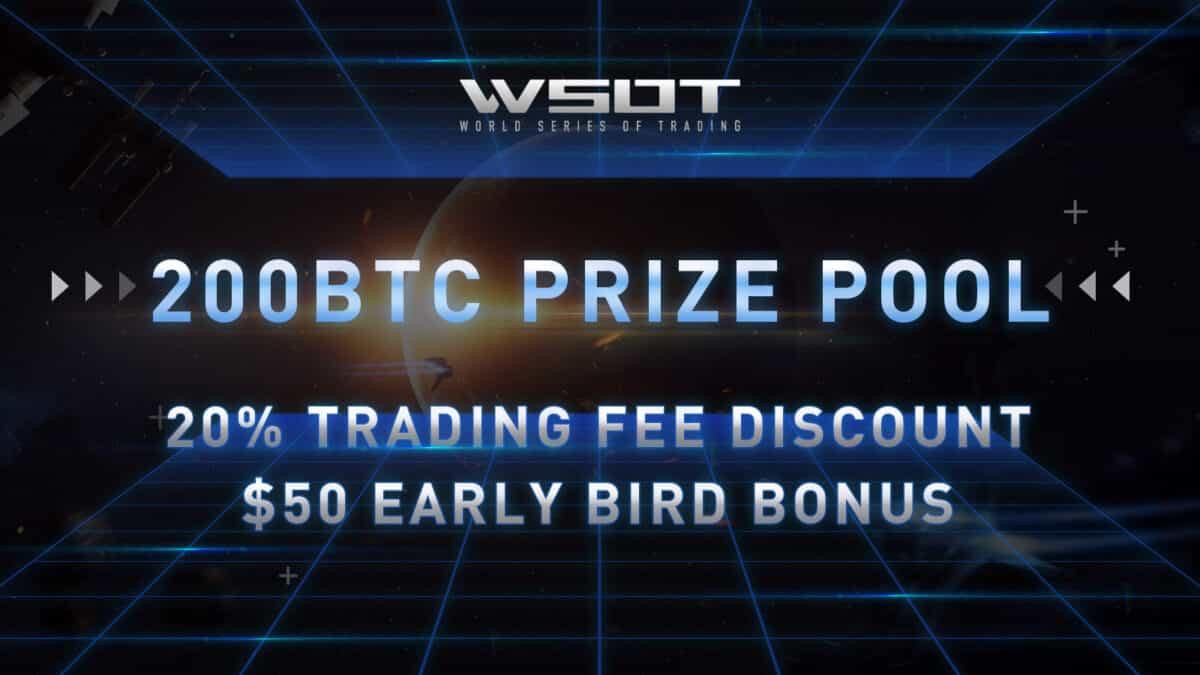 World Series of Trading (WSOT) to Galvanize Summer with Monstrous 200 BTC Prize Pool