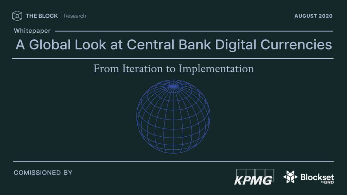A Global Look at Central Bank Digital Currencies
