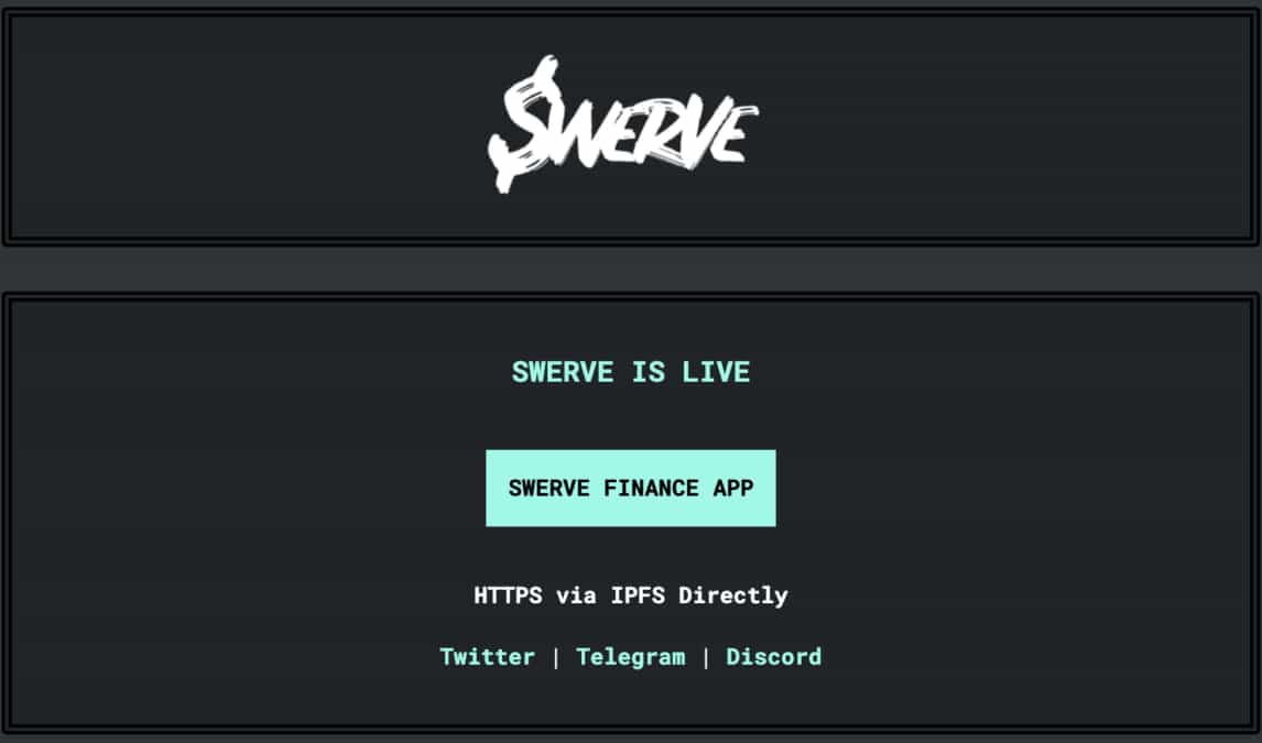 Curve fork Swerve crosses $380M in total value locked within 12 hours of launch