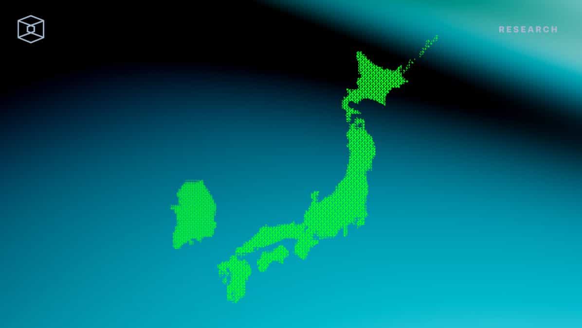An analysis of South Korean and Japanese cryptocurrency exchange growth