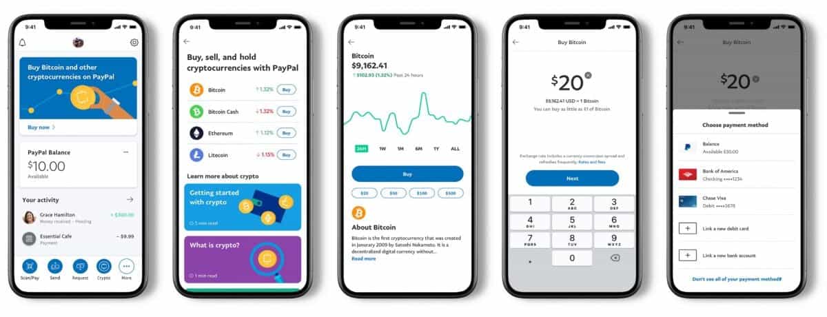 PayPal ups weekly limit on crypto purchases to $100K