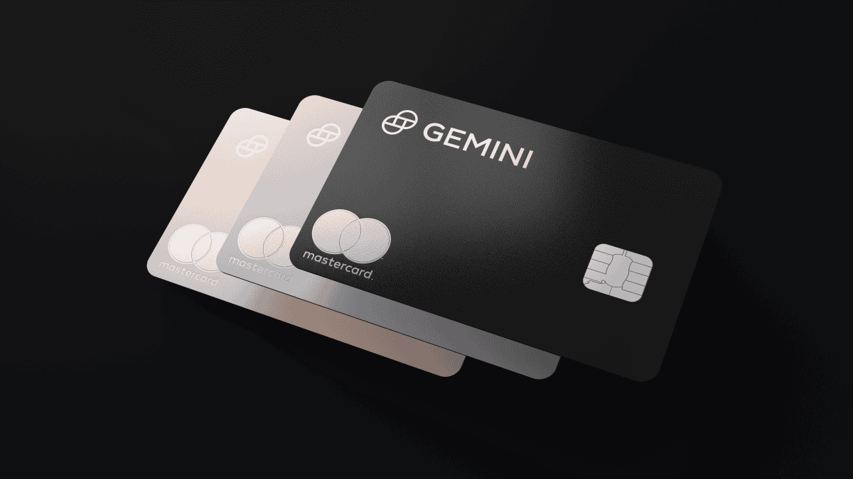 Gemini taps Mastercard for its crypto rewards credit card