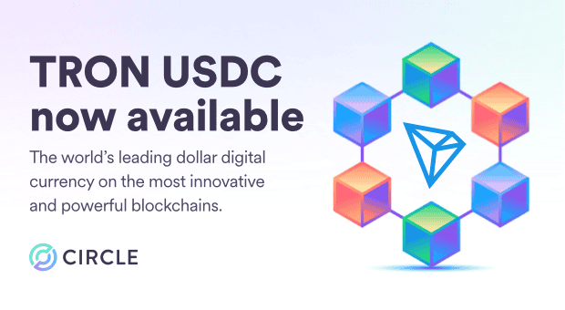 TRON USDC now available