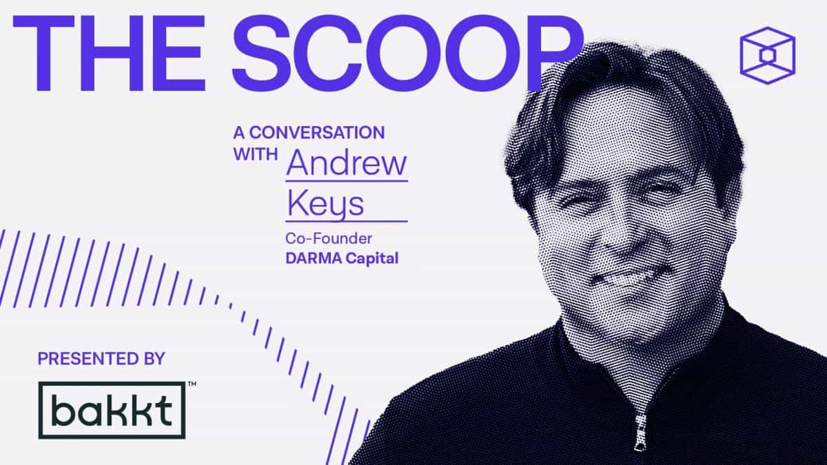 Ether whale Andrew Keys on building products in an uncertain regulatory environment