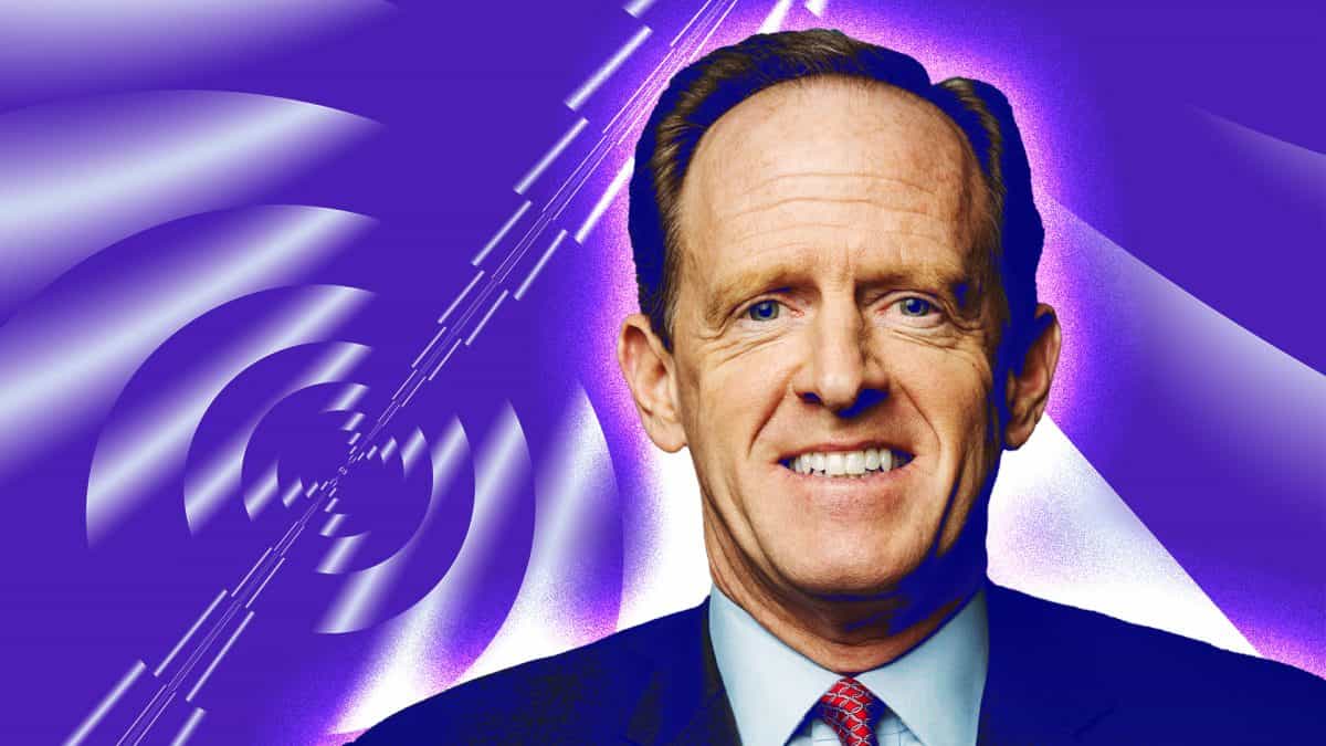 Sen. Pat Toomey slams Congress's failure to produce crypto regulation in good time