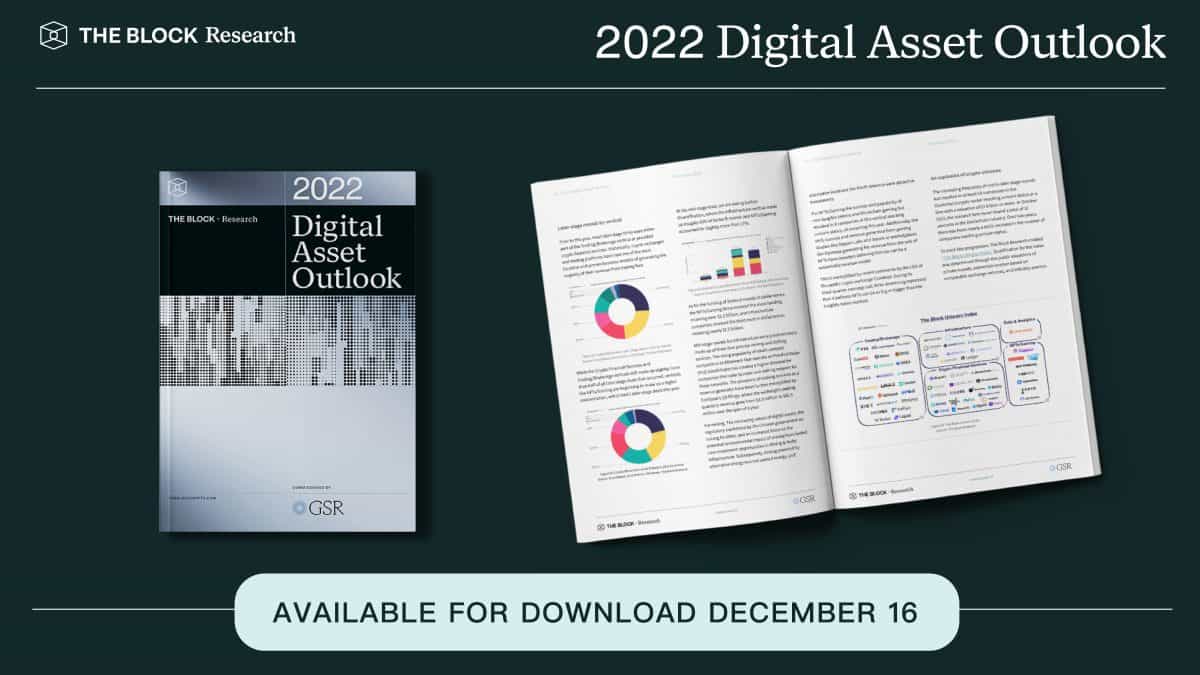 The Block Research presents the 2022 Digital Asset Outlook Report