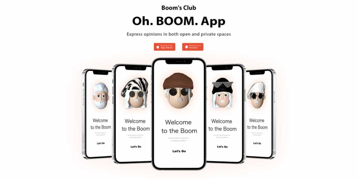 Decentralized Metaverse Social Startup BOOM Fund $1 Million to Support Creators whilst the Launch IOS and Android App