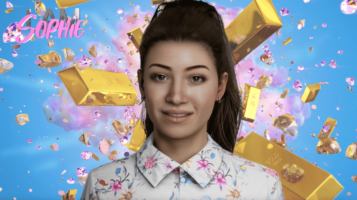 The I Am Sophie NFT collection launches today.