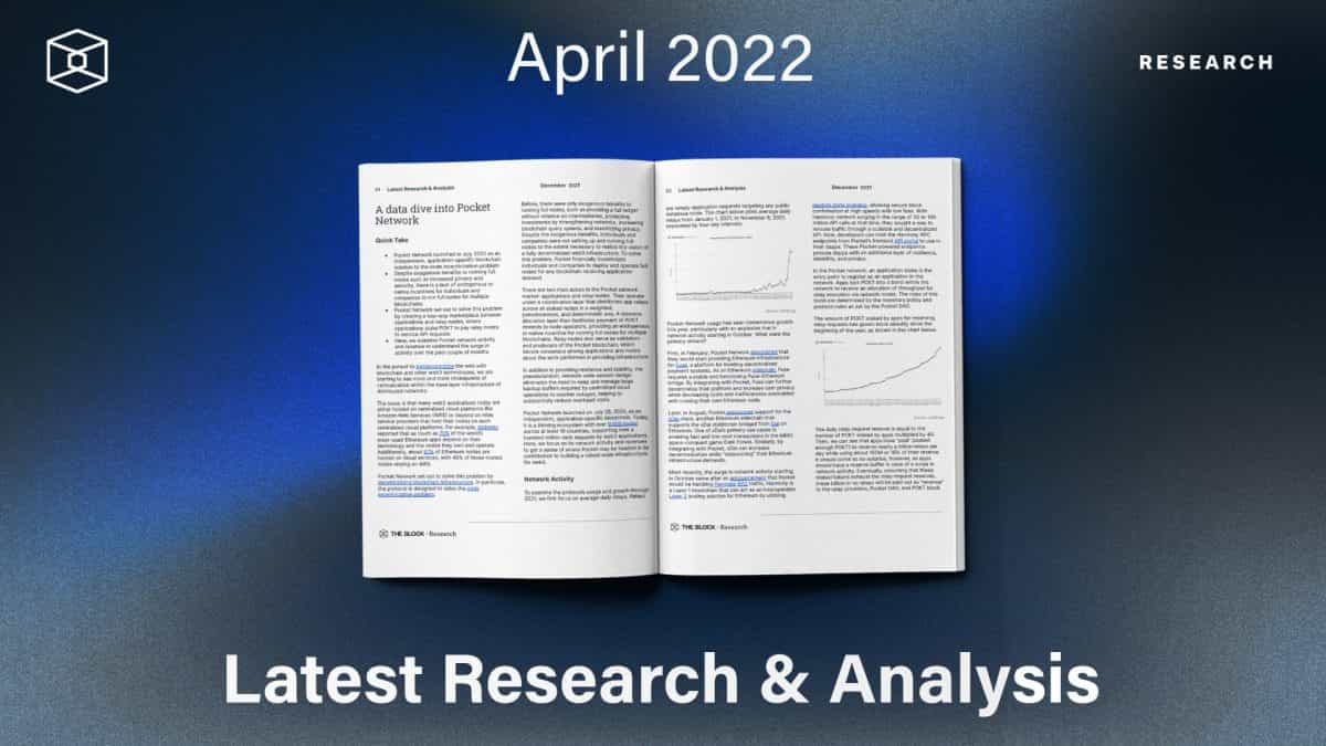 April Research and Analysis Report
