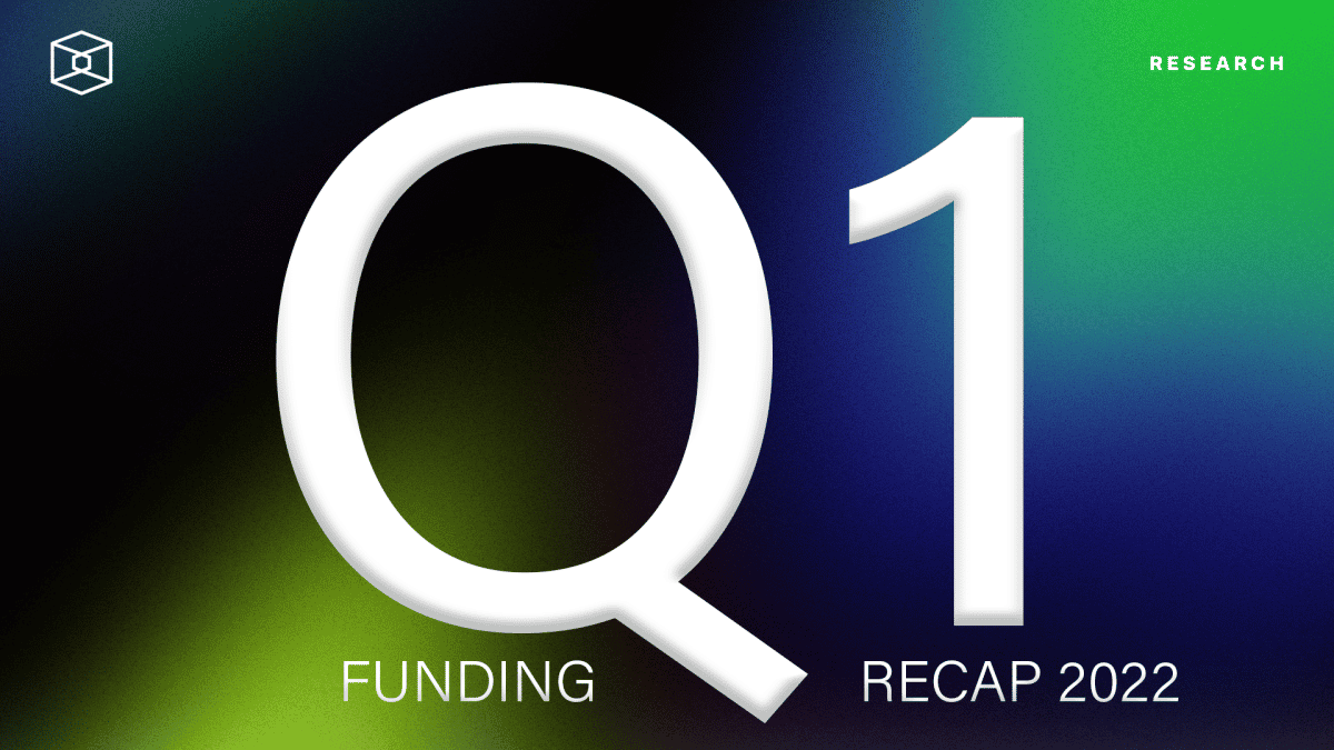 Q1' 22 blockchain private funding and M&A recap