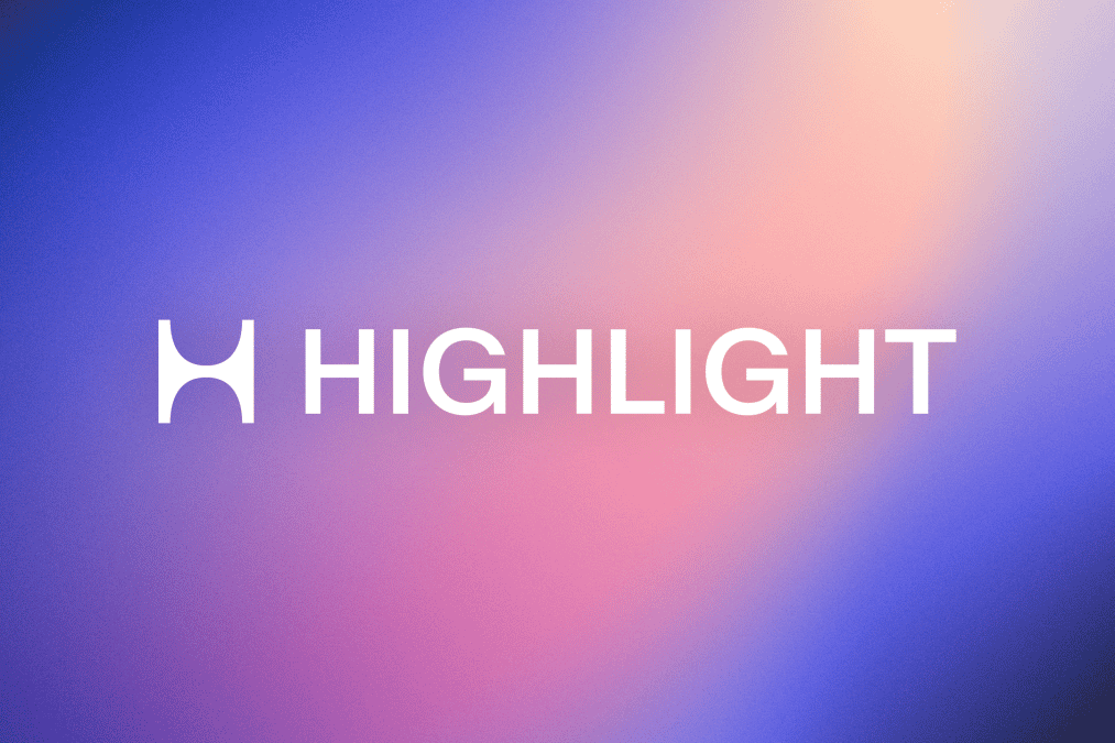 Highlight logo. 