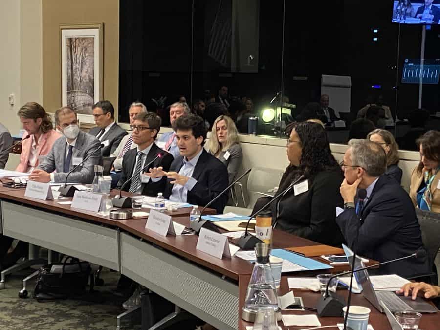 Sam Bankman-Fried speaking to the CFTC's roundtable
