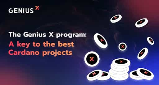 Genius X program: A key that unlocks access to the best Cardano projects
