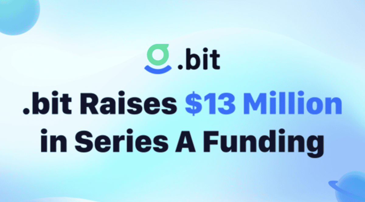 .bit Raises $13M to Build Cross-chain Decentralized Identity Protocol