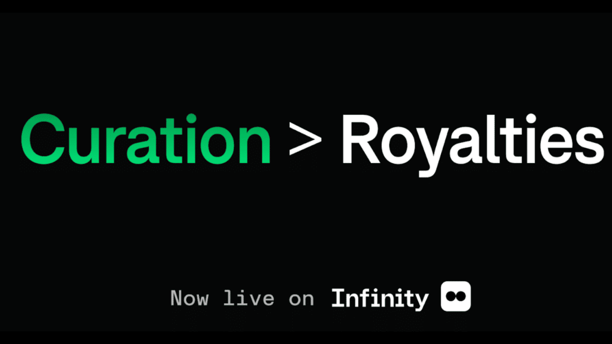 Infinity NFT Marketplace Seeks to Replace Royalties With Launch of ‘Curation’