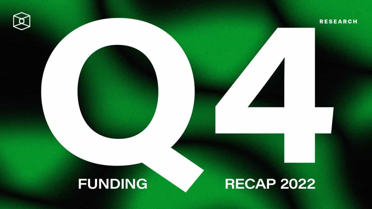 Q4'22 Blockchain Venture Funding and M&A Recap