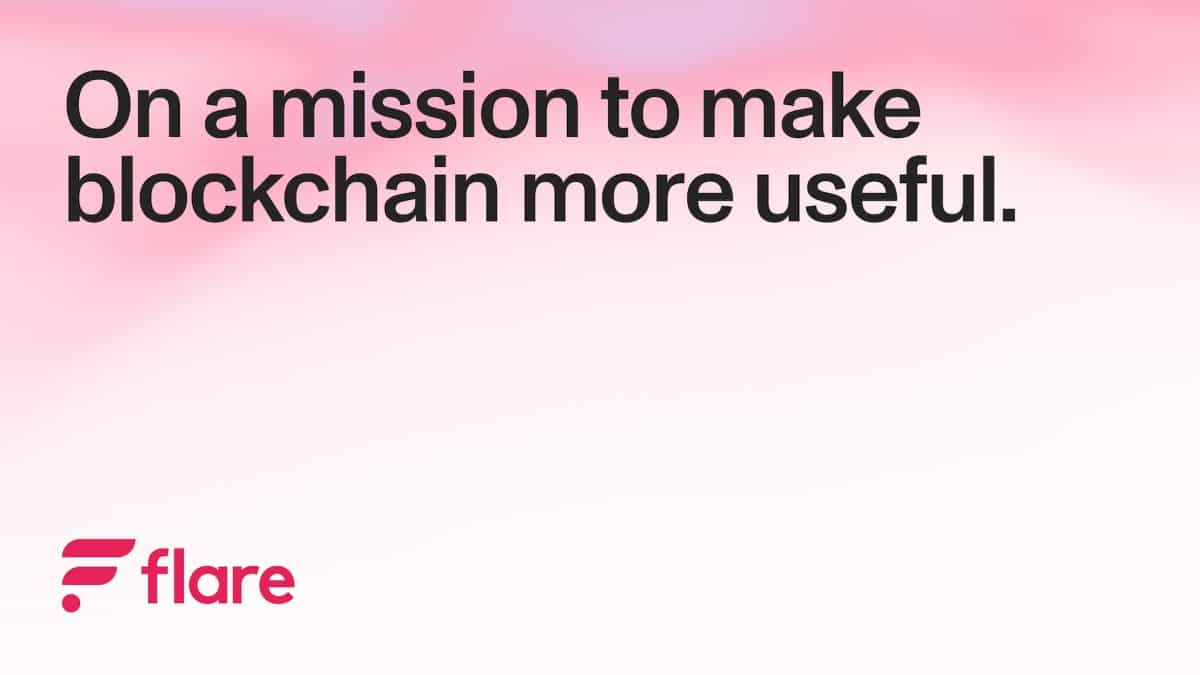 A mission to make blockchain more useful: Flare, the blockchain for data.