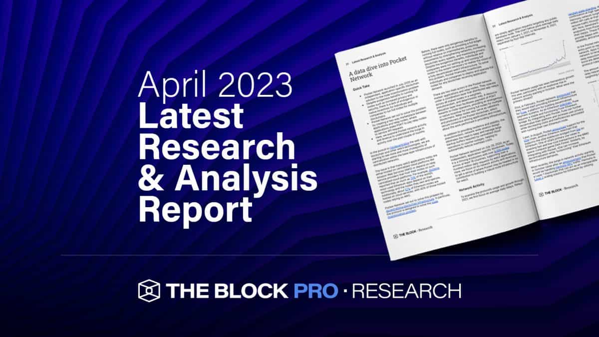April Research and Analysis Report