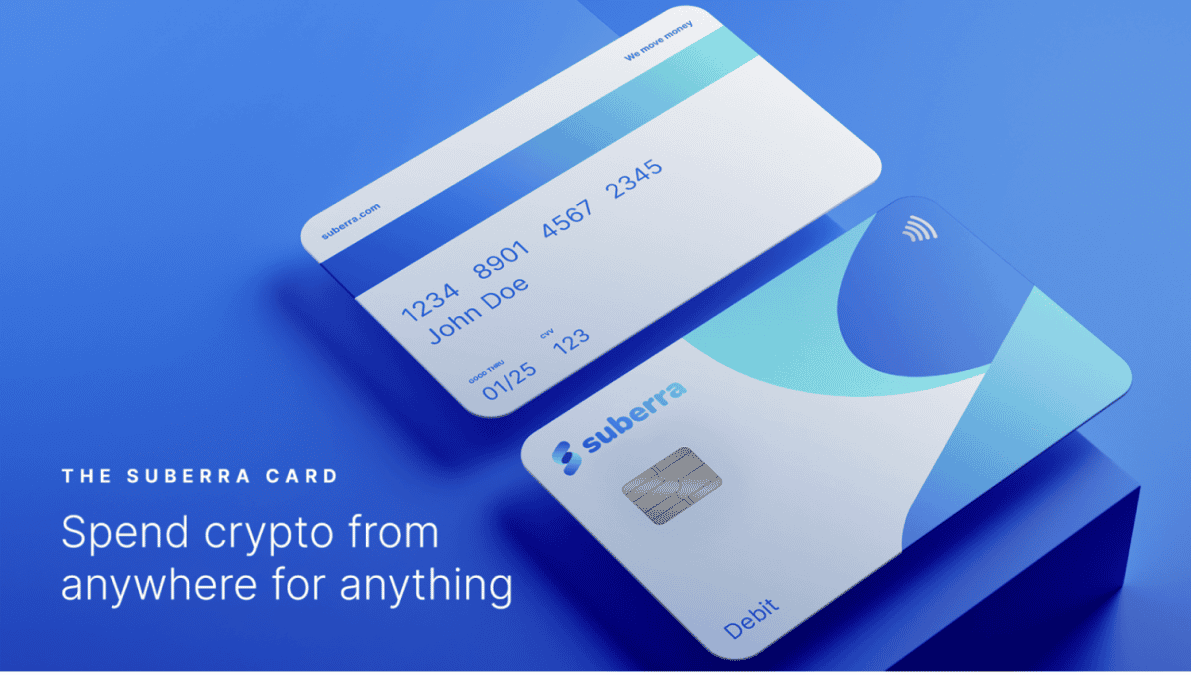Suberra unveils new crypto debit card that lets you spend crypto anywhere from your non-custodial wallet