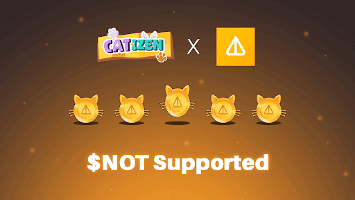 TON Ecosystem Poised for Explosion -  Official Partnership Announcement NOTCOIN x CATIZEN