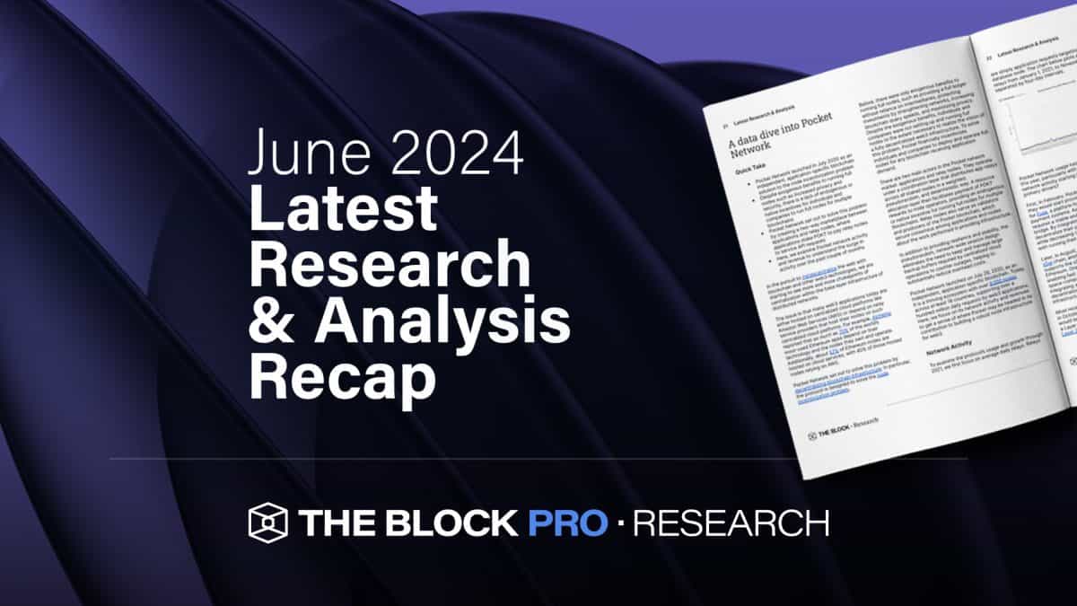 June Research and Analysis Recap