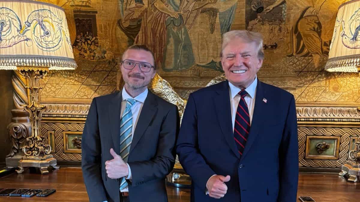 Jesse Powell and Donald Trump