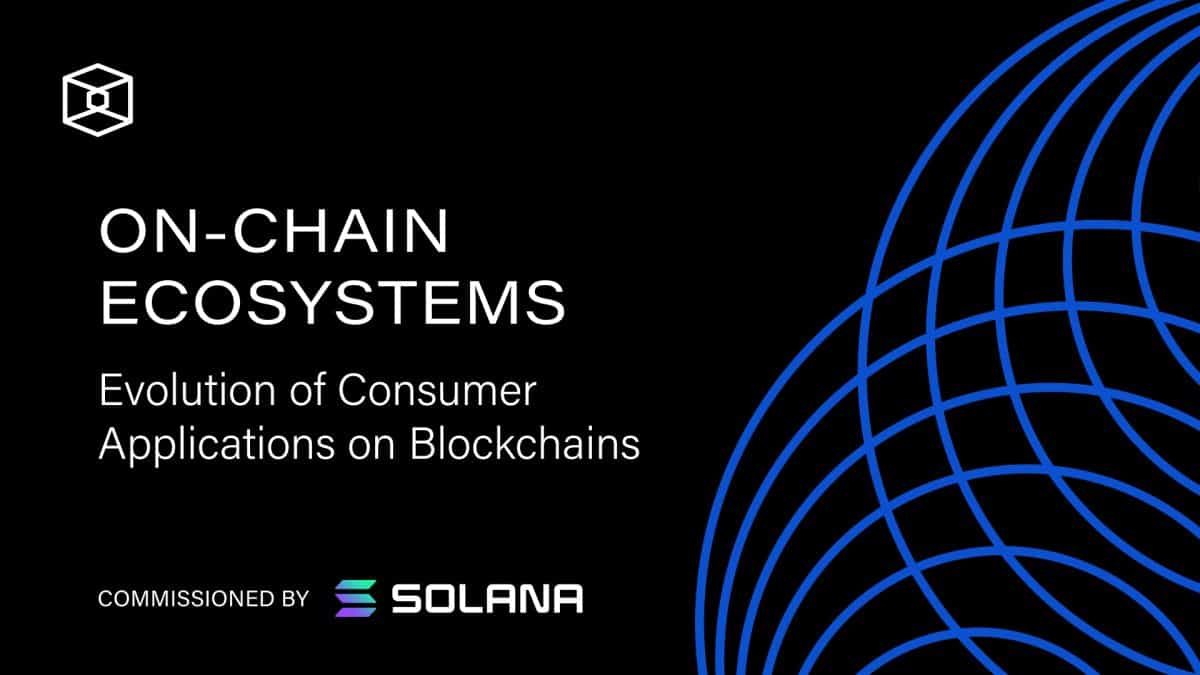 On-Chain Ecosystems: Evolution of Consumer Application on Blockchains