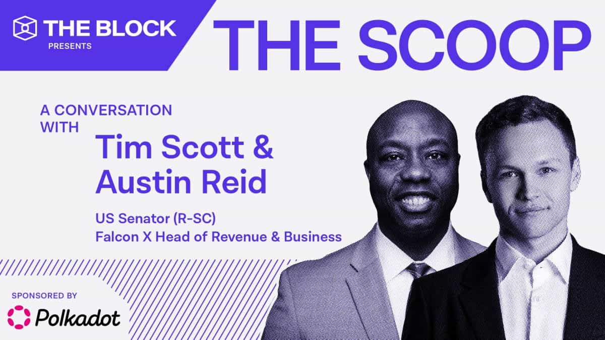 A conversation with US Senator Tim Scott and FalconX's Austin Reid on the future of crypto in the US