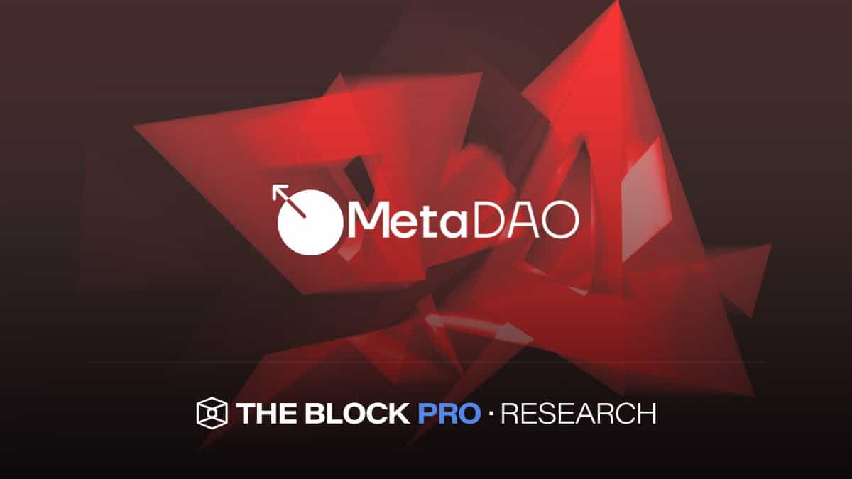MetaDAO: Futarchy-based Governance