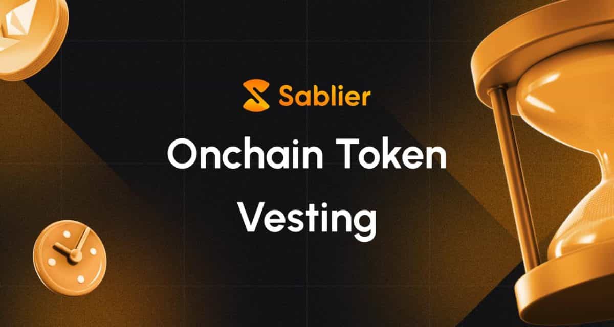 Onchain Token Vesting With Sablier