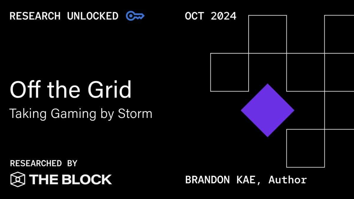 Off The Grid: Taking Gaming by Storm