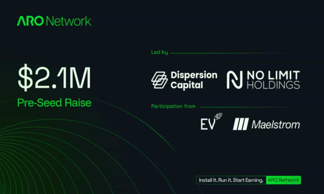 ARO Network Raises $2.1M to Scale the Decentralized Edge Cloud for AI and Content Delivery