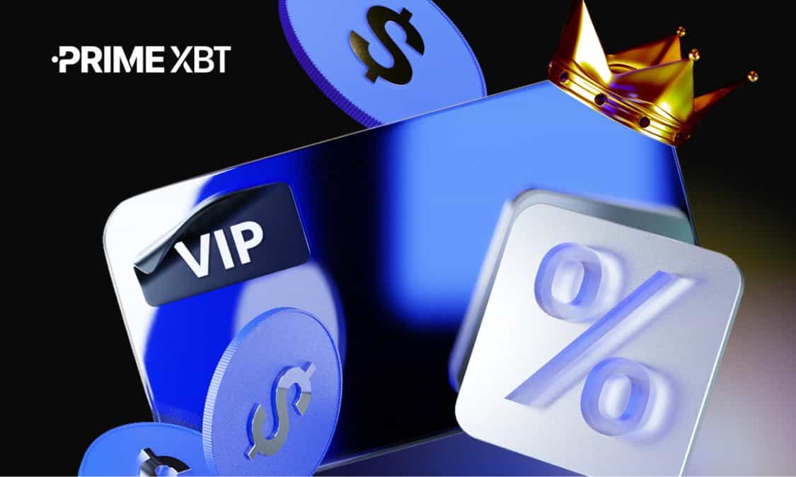 PrimeXBT Launches ‘Trade as VIP’ Campaign Offering 70% Off Trading Fees
