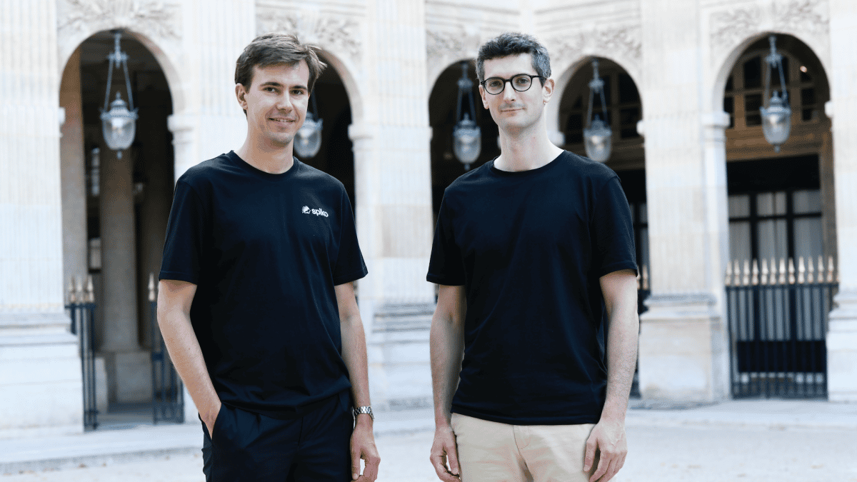 Spiko co-founders, Paul-Adrien Hyppolite (left) and Antoine Michon (right)