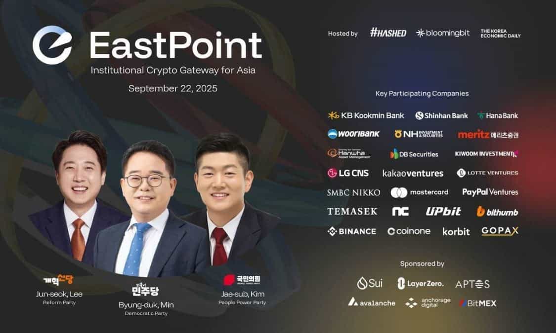 EastPoint:Seoul 2025 Brings Together Industry Giants in Capital Markets, Crypto, and National Assembly Members