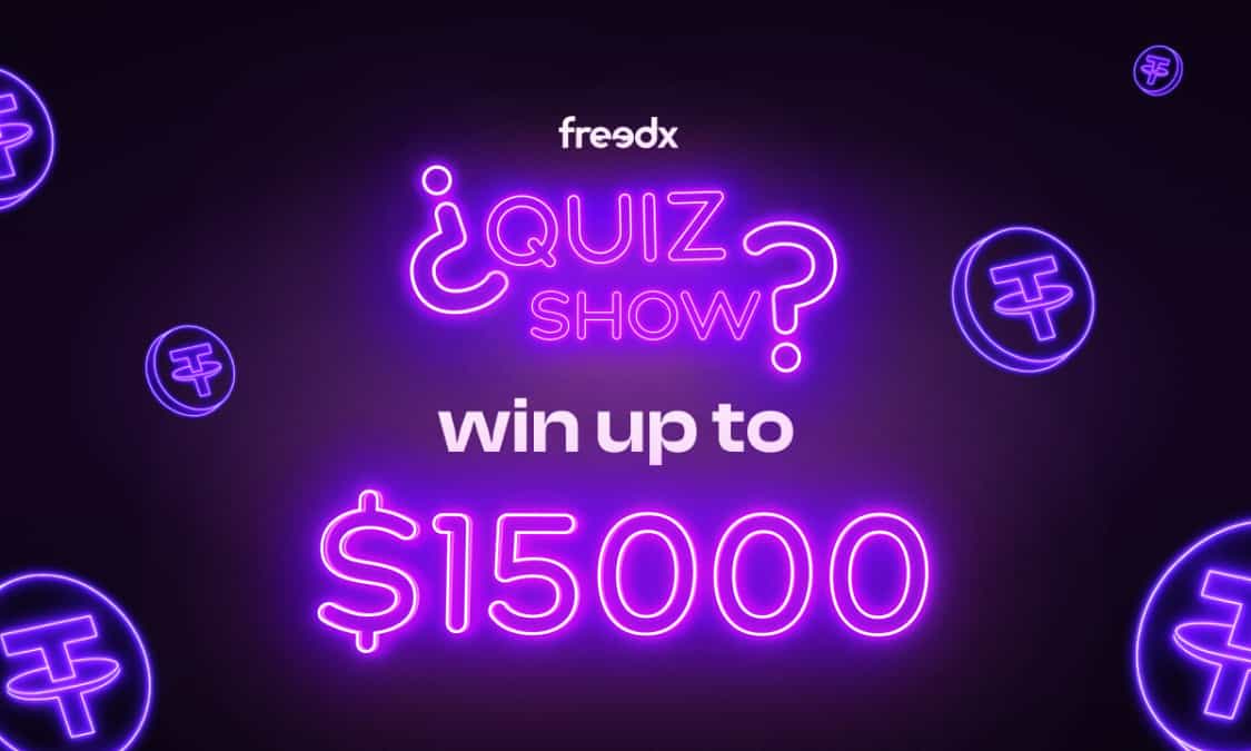 Think You Know Crypto? Earn up to $15,000 in prizes on Freedx’s Quiz Show