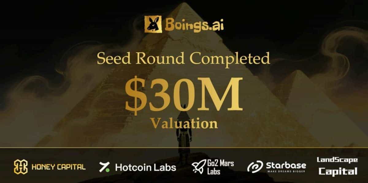 Boings.ai Raises $30M Seed Round to Power the "Super Individual" Economy on BNB Chain