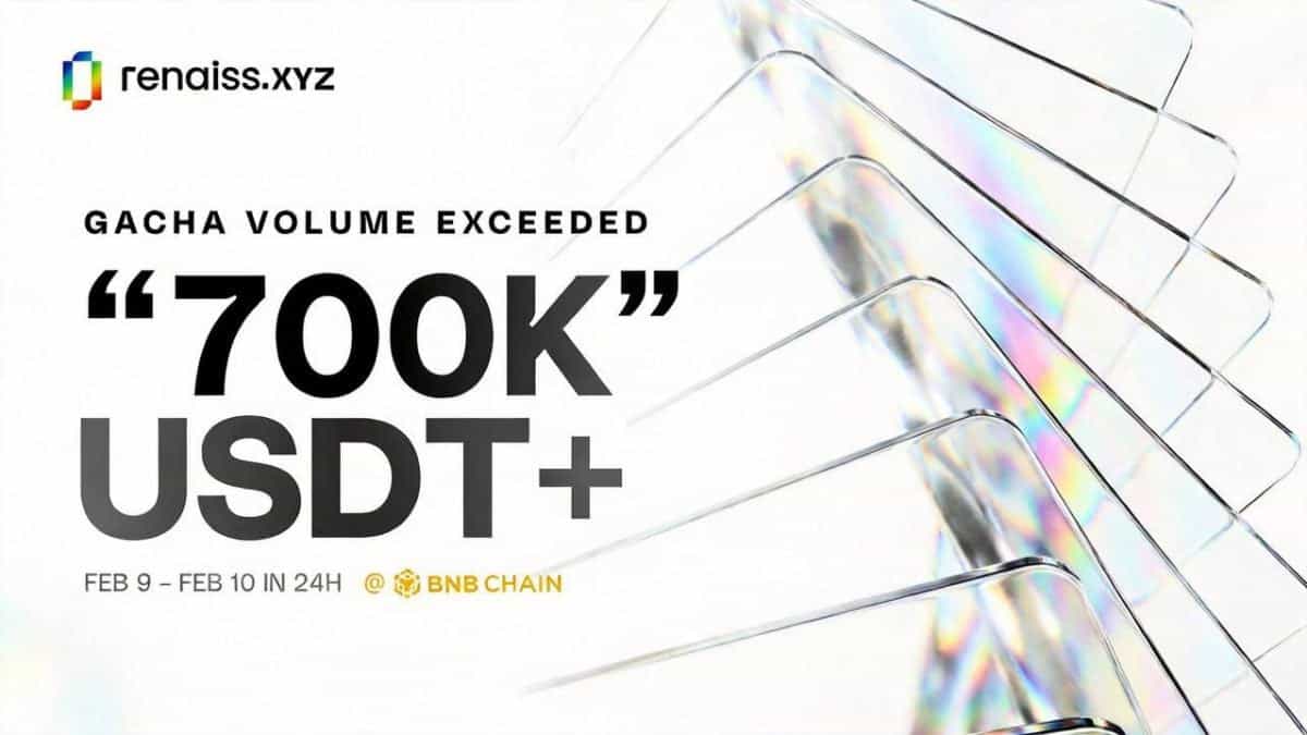 Renaiss Completes Gacha V2 Beta, Records Over $700,000 in Single-Day Trading Volume